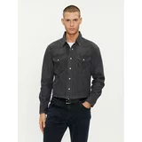 Wrangler Jeans srajca 112350571 Črna Regular Fit