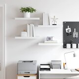  Plutajuće zidne police 4 kom bijele 50 x 23 x 3,8 cm MDF | shoptok.hr
