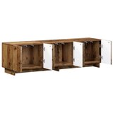  TV stalak 140 x 34 5 x 40 cm Staro drvo Konstruirano drvo - Staro drvo 140 x 34 5 x 40 cm | shoptok.hr