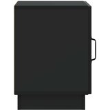  Noćni ormarić 2 pcs Crna 43 x 34,5 x 47 cm Konstruirano drvo | Eponuda.ba