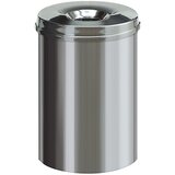 Brabantia varnostni koš za papir, nerjavno jeklo, samodejno gašenje, prostornina 30 l, VxØ 470 x 335 mm, sijajna površina Cene