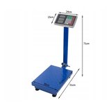  Digitalna aku. 4000mAh LCD skladiščna tehtnica 100-1kg osvetljena modra | Shoptok.si