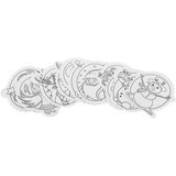 Christmas tree hangers coloring page | Shoptok.si