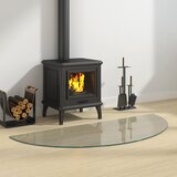 Staklena ploča za kamin *Transparent*an 1200 x 500 mm Stakl | shoptok.hr
