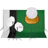  studijske rasvjete: set svjetala pozadina i reflektor | shoptok.hr