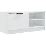 TV ormarić sjajni bijeli 80x35x36,5 cm konstruirano drvo | shoptok.hr