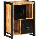 vidaXL Komoda 55x35x70 cm trden robusten mangov les in kovina | Shoptok.si
