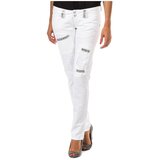 Met Hlače 10DBF0125-0001 Bela | Shoptok.si
