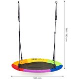 ECO TOYS Vrtna ljuljačka, 100 cm, višebojna | shoptok.hr