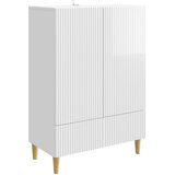  Kreveta s ladicama Bijela visokog sjaja 66 x 34,5 x 95 cm | shoptok.hr