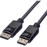 Roline DisplayPort priključni kabel DisplayPort vtič\, DisplayPort vtič 1.50 m črna 11.04.5767 zaščiten DisplayPort kabel, (20421112) | Shoptok.si