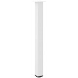  Noge za barski stol 4 kom Bijele 90-92 cm Čelične | shoptok.hr