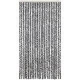  Zastor protiv muha sivi i crno-bijeli 100 x 230 cm od šenila | Eponuda.ba