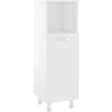 Maison Chic Kopalniška omarica - Kopalniški kabinet bela 30x30x95 cm iverna plošča, (21794555) Cene