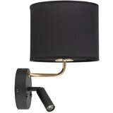  LED fleksibilna svetiljka RICHI 1xE27/15W/230V + LED/3W/230V crna Cene