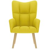  Stolica za opuštanje od tkanine svjetložuti | shoptok.hr