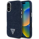 Guess OVITEK TPU ZA IPHONE 16 ZA MAGSAFE DENIM TRIKOTNI LOGO MAGNETNI, (5000013863) | Shoptok.si