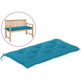 vidaXL Jastuk za vrtnu klupu svjetloplavi 100 x 50 x 7 cm od tkanine | shoptok.hr