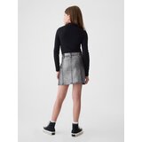 GAP Children's metallic denim cargo skirt - Girls | Shoptok.si