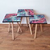 Hanah home set stolića za kafu 3Shp349, 3 dijela, šareni | Eponuda.ba