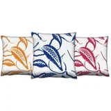 AC 4518 4517 4519 Set od 3 ukrasna jastuka, 43 x 43 cm, Šareni