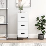 vidaXL Komoda bijela 34 5 x 34 x 90 cm od konstruiranog drva Cijene