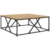 vidaXL Klubska miza artisan hrast 100 x 100 x 40 cm Konstruiran les, (5000083349) | Shoptok.si