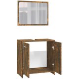  Set kupaonskog namještaja boja hrasta konstruirano drvo | shoptok.hr