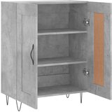  Komoda siva boja betona 69 5x34x90 cm od konstruiranog drva | shoptok.hr