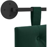  Držeće uzglavlje Zidne Tamnozelena 90 x 55 x 7 cm Baršun - Tamnozelena 80 cm bez LED | shoptok.hr