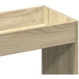  Visoka komoda boja hrasta 63x33x140 cm od konstruiranog drva | Shoptok.si