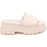 SEASTAR Platform flip-flops light beige | Shoptok.si