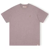 Revolution Majice & Polo majice T-Shirt Loose 1366 GIR - Purple Melange Vijolična