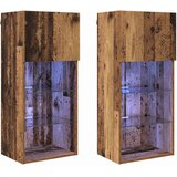 Zidni TV ormari Zidne 2 pcs Staro drvo 40,5 x 30 x 90 cm | shoptok.hr