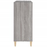  Ormarić za ploče boja hrasta 84,5x38x89 cm konstruirano drvo Siva | Shoptok.si