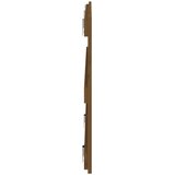  Uzglavlje za krevet boja meda 185x3x60 cm masivna borovina | shoptok.hr