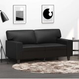  Dvosed črn 120 cm umetno usnje | Shoptok.si