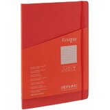  EcoquaPlus, notes, 80 lista, Fabriano, odaberite motiv A4 Karo Crvena Cene