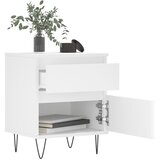  Noćni ormarići 2 kom bijeli 40 x 35 x 50 cm konstruirano drvo | shoptok.hr