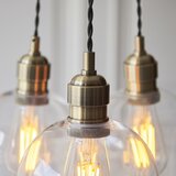  Endon 120648 - Visilica na sajli 3xE27/10W/230V mesing | Eponuda.com