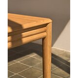 Kave Home Raztegljiva jedilna miza z dodatno ploščo v hrastovem dekorju 90x160 cm Lenon – | Shoptok.si