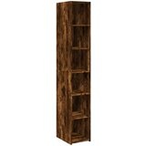 Maison Chic Visoka omara - Komoda - Predalnik dimljeni hrast 30x41x185 cm inženirski les, (21719071) Cene