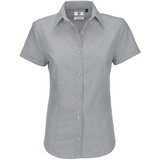  KOŠULJA ŽENSKA KRATKI RUKAVI B&C OXFORD 135G SREBRNA 3XL!! | Shoptok.si