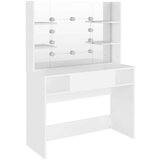 vidaXL Toaletna mizica z LED lučkami 100x40x135 cm MDF | Shoptok.si