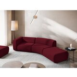 Makamii Bordo baršunasti ležaljka (s desnim kutom) Ekahi – | shoptok.hr