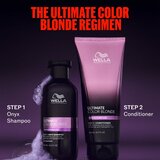 Wella Professionals Ultimate Color Blonde Shampoo &amp;scaron;ampon za neutraliziranje bakrenih tonova za posvijetljenu ili kosu s pramenovima 250 ml Slike