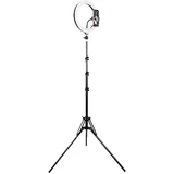 Lampa, LED, sa tripod postoljem, 14.5 W - LED RING LAMP, TRIPOD, Crna