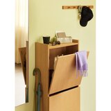 Hübsch Preklopna omarica za čevlje v hrastovem dekorju v naravni barvi 50x110x24 cm Forma – | Shoptok.si