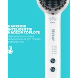 REVAMP četka za kosu Progloss Deepform Ceramic Straightening Brush BR-1850, bijela | shoptok.hr