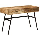  Pisalna miza s predali trden mangov les 110x50x76 cm Cene